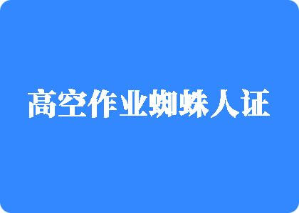 免费操逼抽插网址高空作业蜘蛛人证